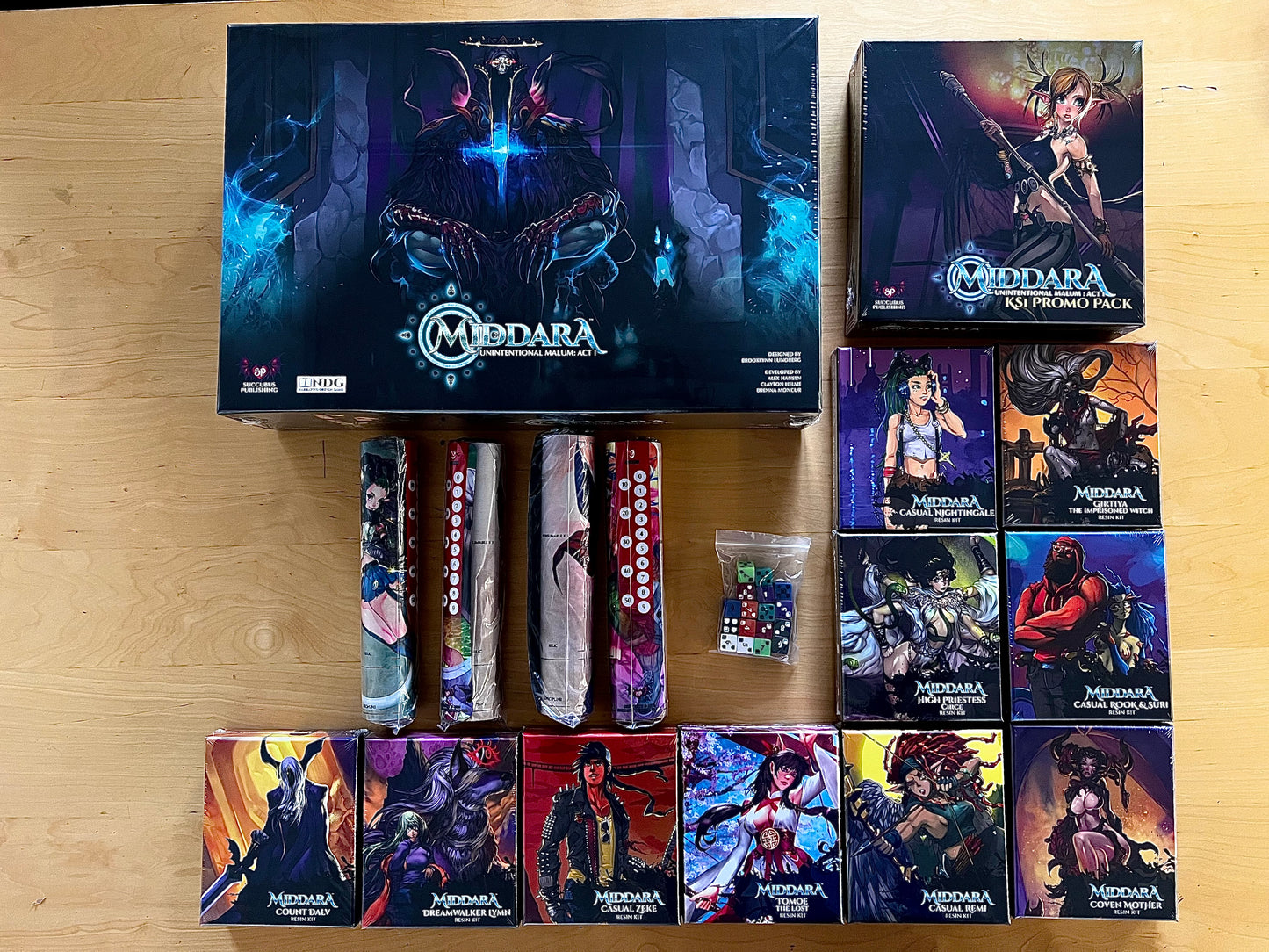 Middara Bundle: Through The Portal (With Swag!) — Resin Kits (No Minis)