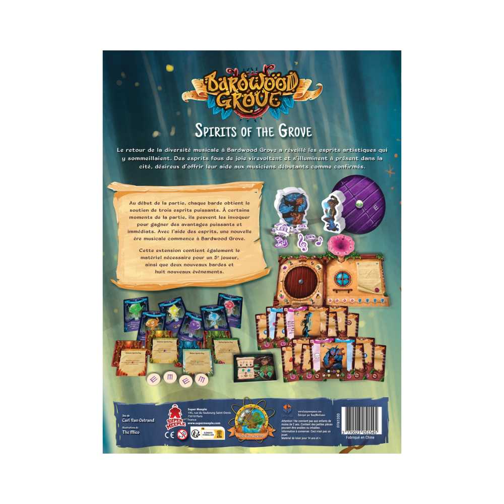 Bardwood Grove - Spirits of the Grove expansion - French
