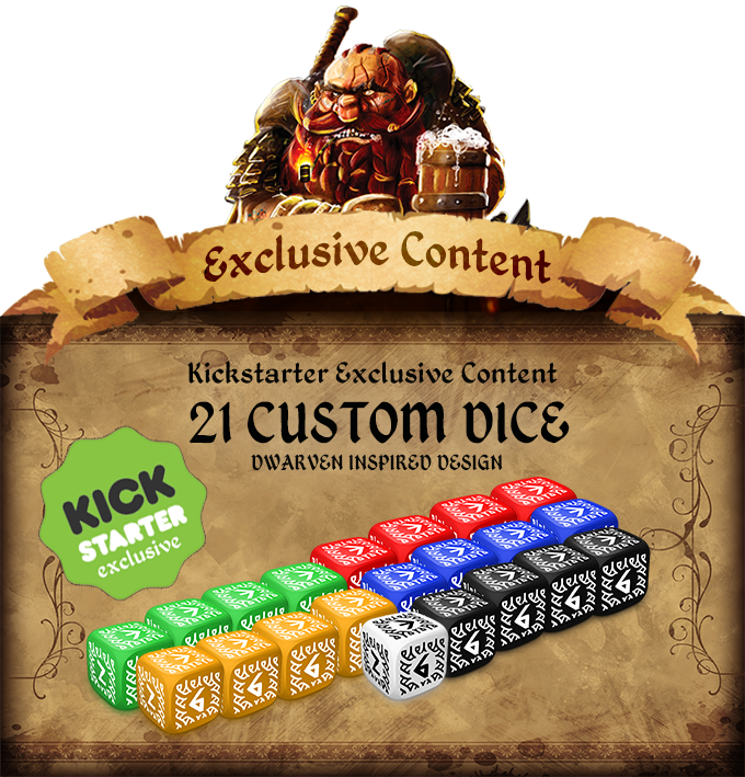 Cavern Tavern - Custom Dice