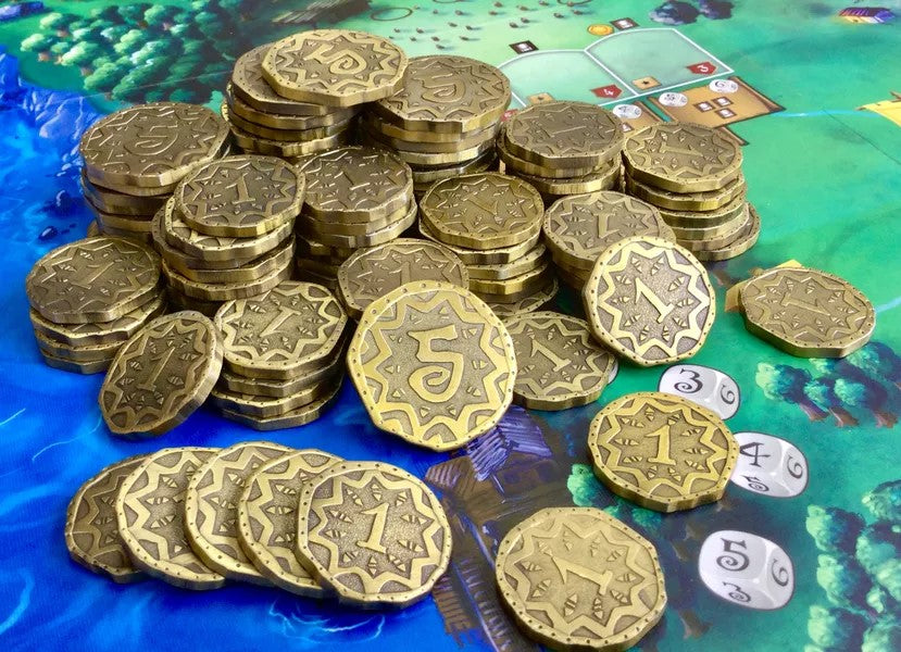 Rise to Nobility - Metal coins